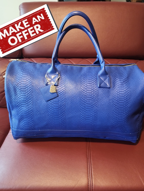 Tote &Carry Handbags - Royal Blue Apollo 1 Luxury Single XL Duffle